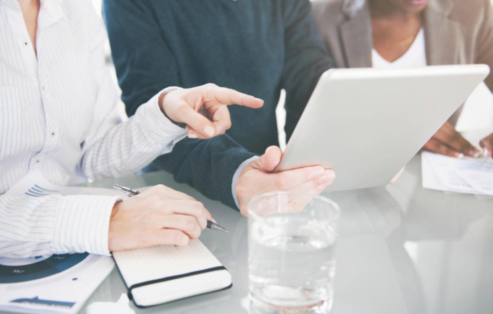 Interface moderne d'analyse de données financières